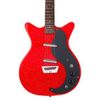 Danelectro DK59GLTRRD Glitter '59 Electric Guitar - Red
