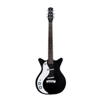 DanElectro 59M NOS+ Left-Handed Electric Guitar in Black