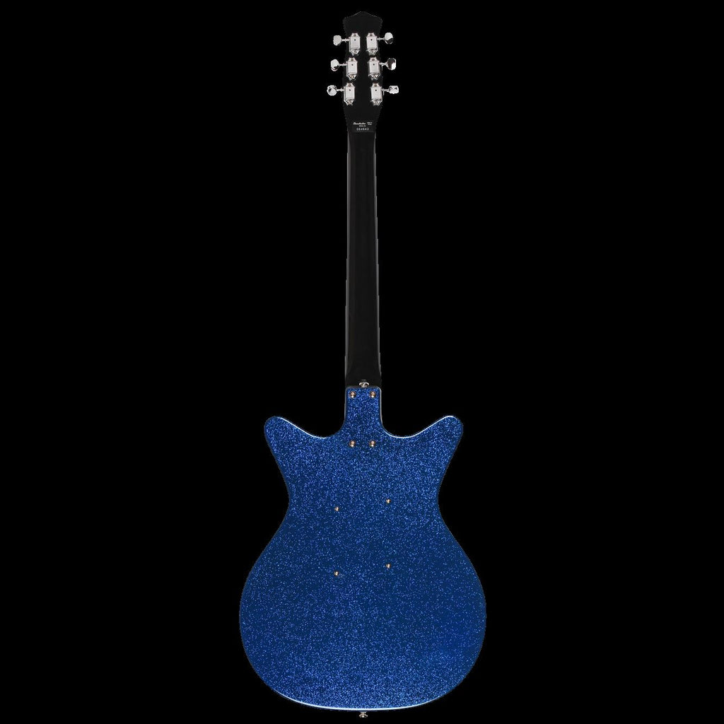 Danelectro 59M NOS+ 60th Anniversary Electric Guitar Deep Blue Metal Flake