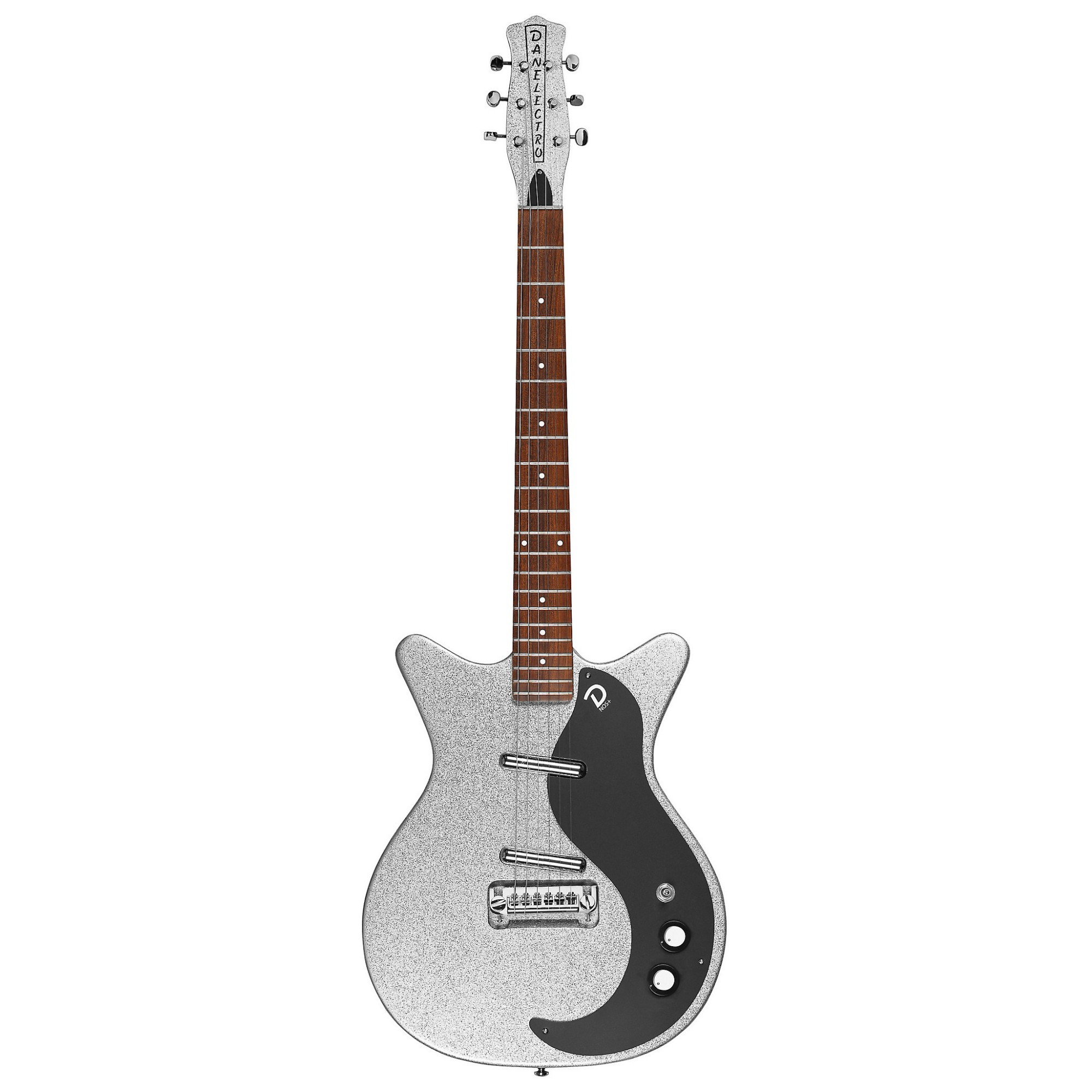 Danelectro 59M NOS+ 60th Ann. Electric Guitar Silver Metal Flake (B-STOCK)