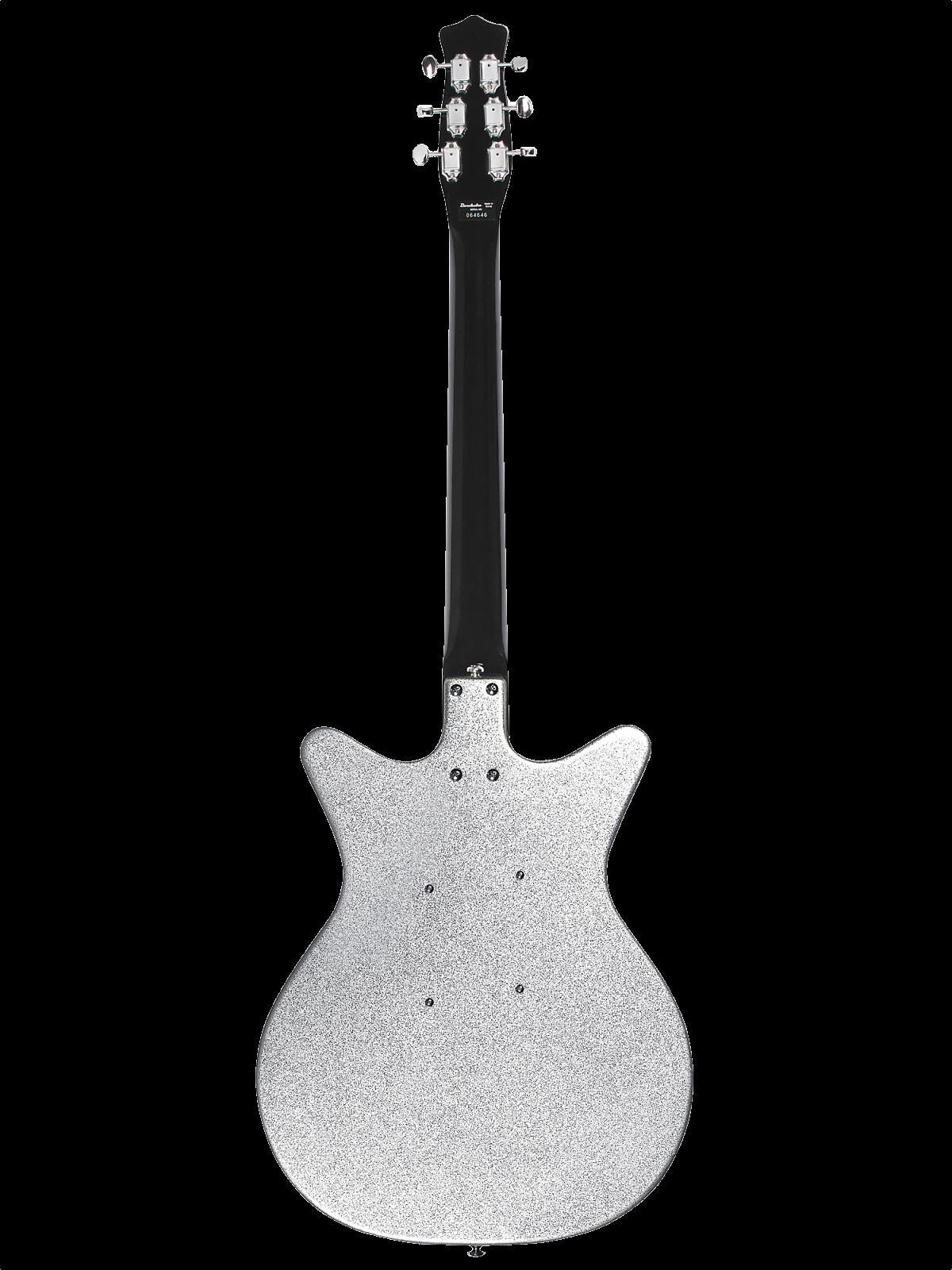 Danelectro 59M NOS+ 60th Anniversary Electric Guitar Silver Metal Flake