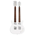Danelectro DK612WHT Double Neck 6/12 Electric Guitar - White