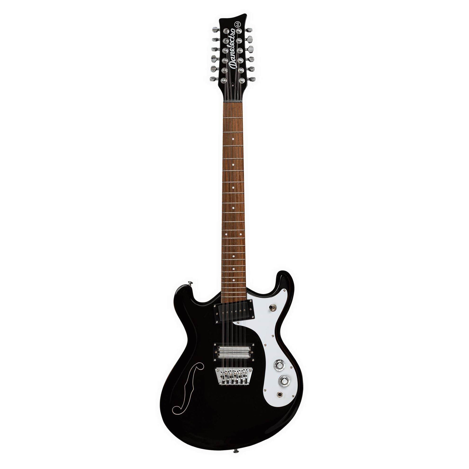 Danelectro '66 Series 12-String Electric Guitar - Black