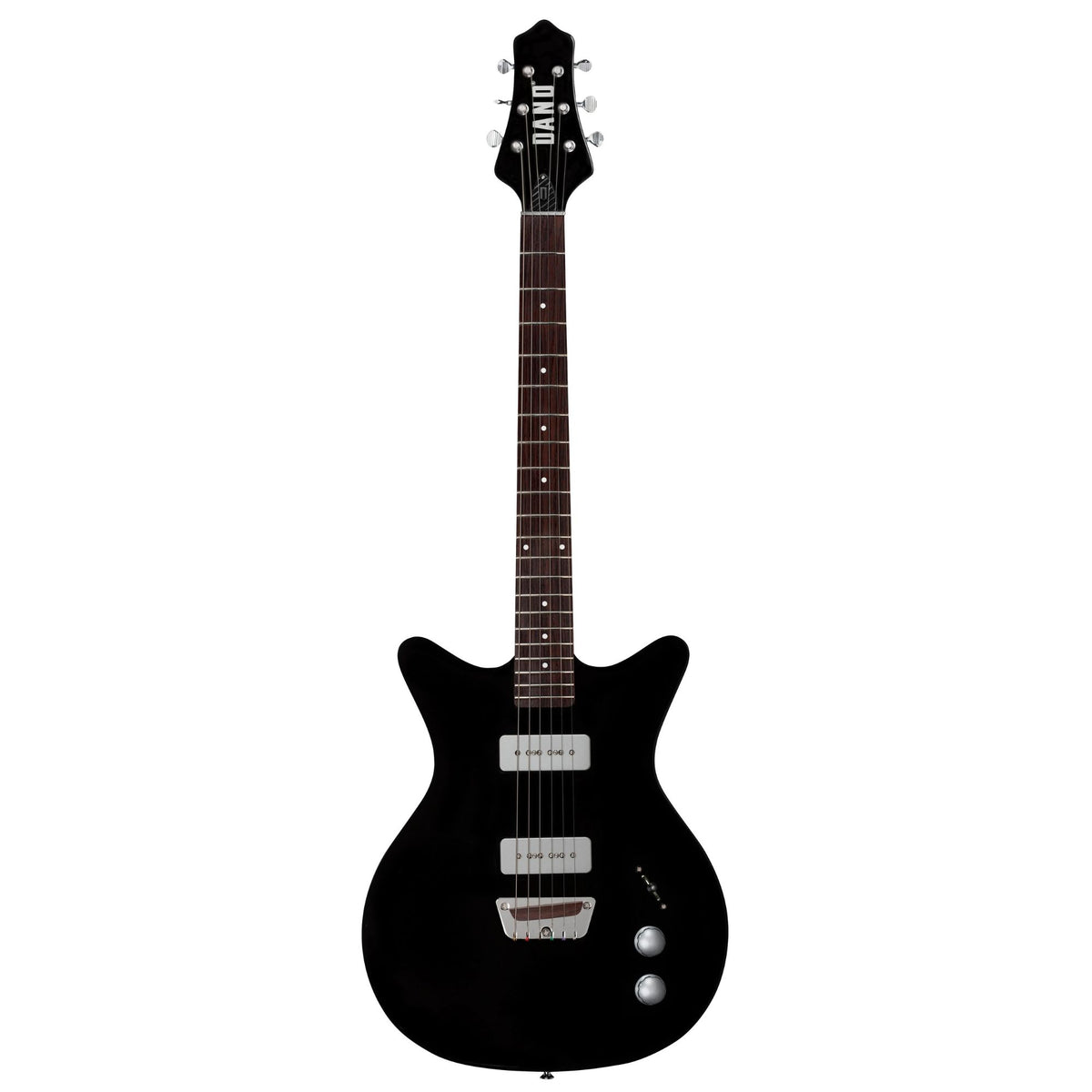 Danelectro DKDOMBLK Dan O. Mano Electric Guitar - Black