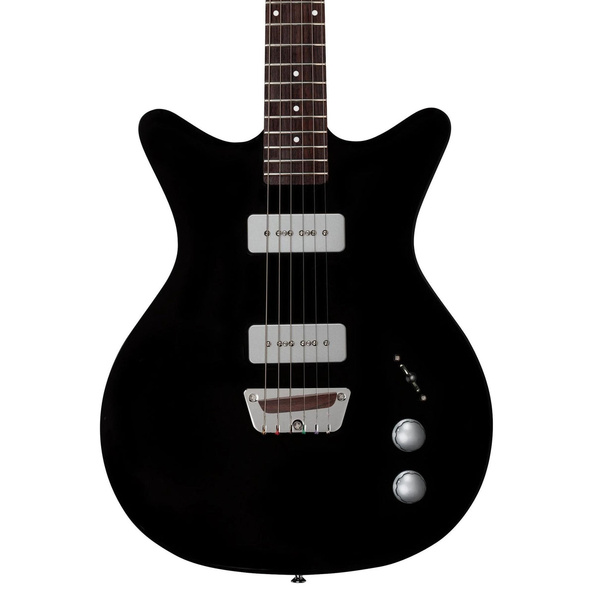 Danelectro DKDOMBLK Dan O. Mano Electric Guitar - Black