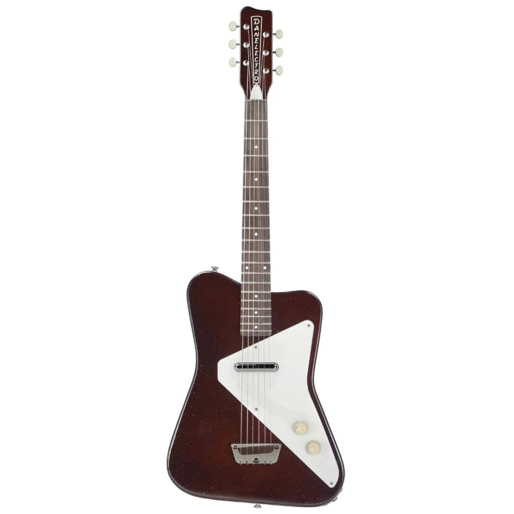 Danelectro DKPROGTRMG Pro Electric Guitar - Maroon Glitter