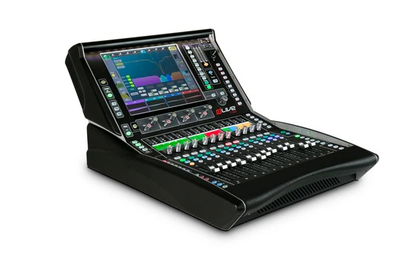 Allen & Heath dLive C Class rackmount surface with 12 faders, single 12‚Äù screen, 6 XLR in/6 XLR out, I/O port