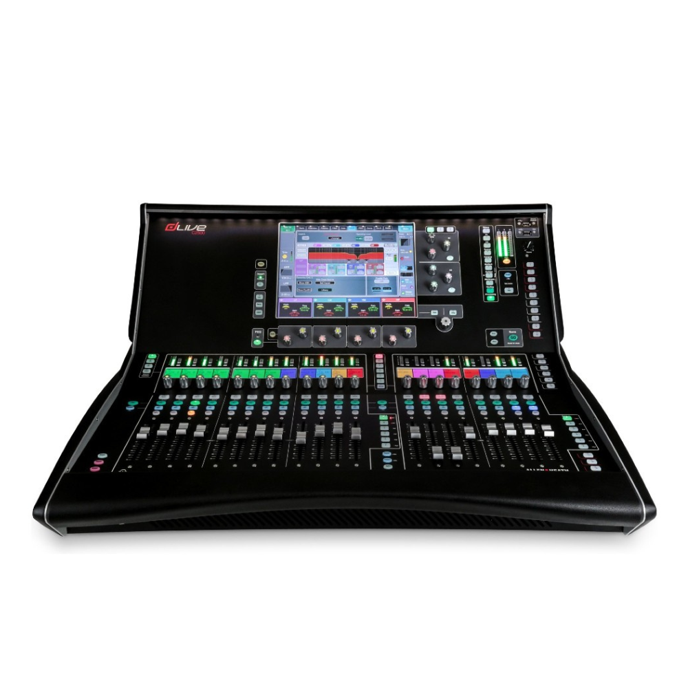Allen & Heath dLive C Class surface with 20 faders, single 12‚Äù screen, 6 XLR in/6 XLR out, I/O port
