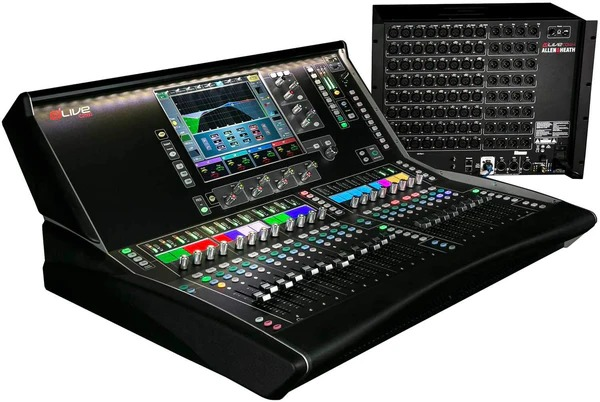Allen & Heath dLive C Class surface with 20 faders, single 12‚Äù screen, 6 XLR in/6 XLR out, I/O port