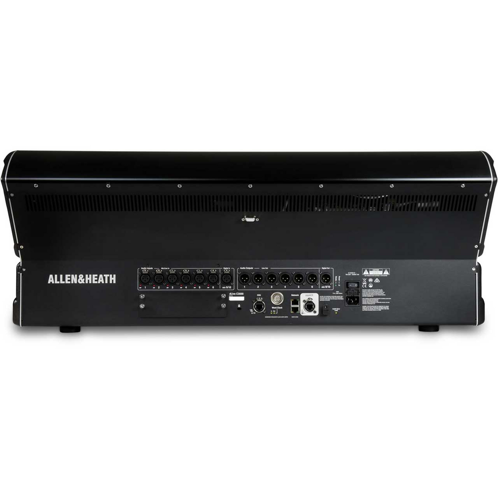 Allen & Heath dLive C Class surface with 24 faders two 12  screens, 6 XLR in/6 XLR out, I/O port