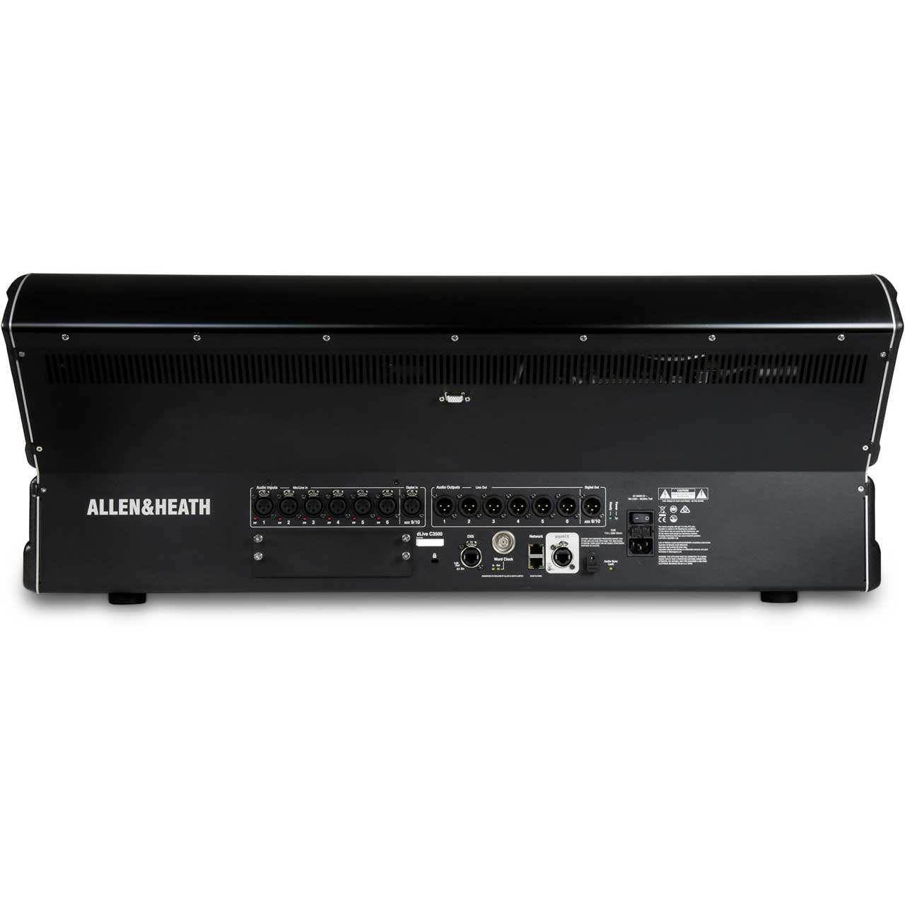 Allen & Heath dLive C Class surface with 24 faders two 12  screens, 6 XLR in/6 XLR out, I/O port