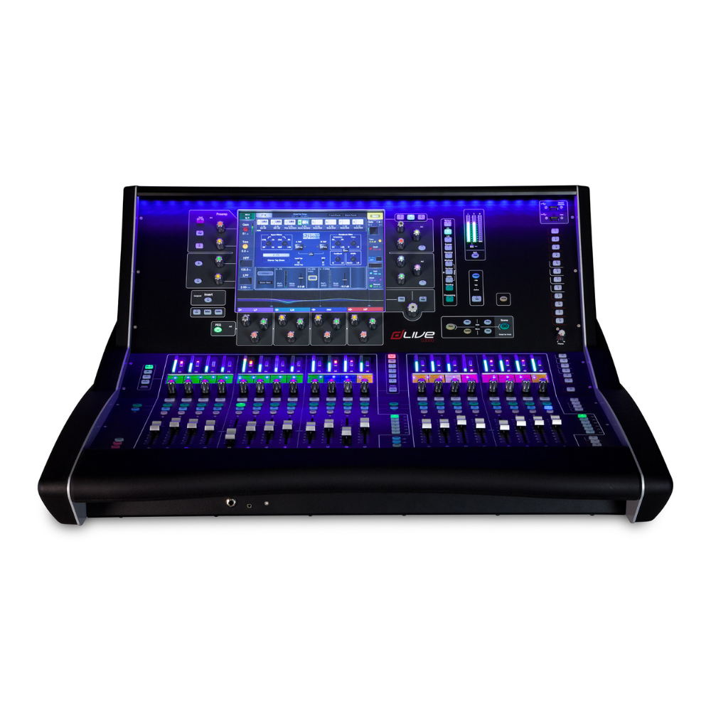 Allen & Heath dLive S3000 Surface with 20 faders, single 12‚Äù screen, 2 x I/