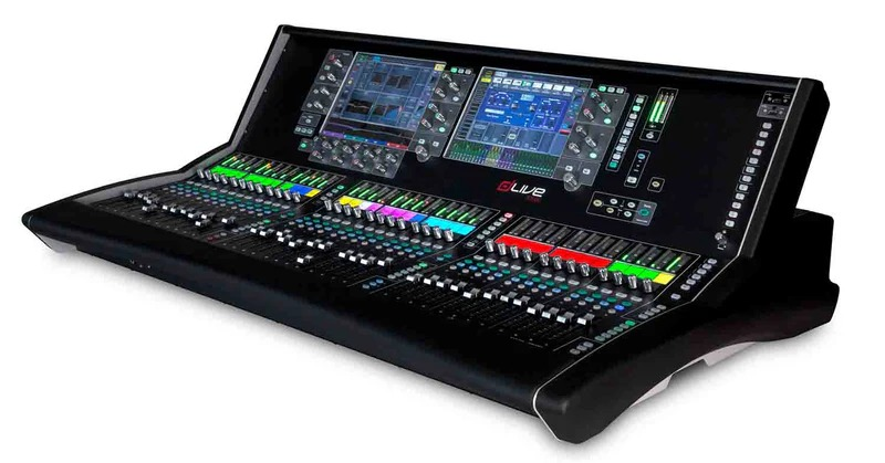 Allen & Heath dLive S7000 Surface with 36 faders, dual 12‚Äù screens, 2 x I/O Ports, 1 x PSU