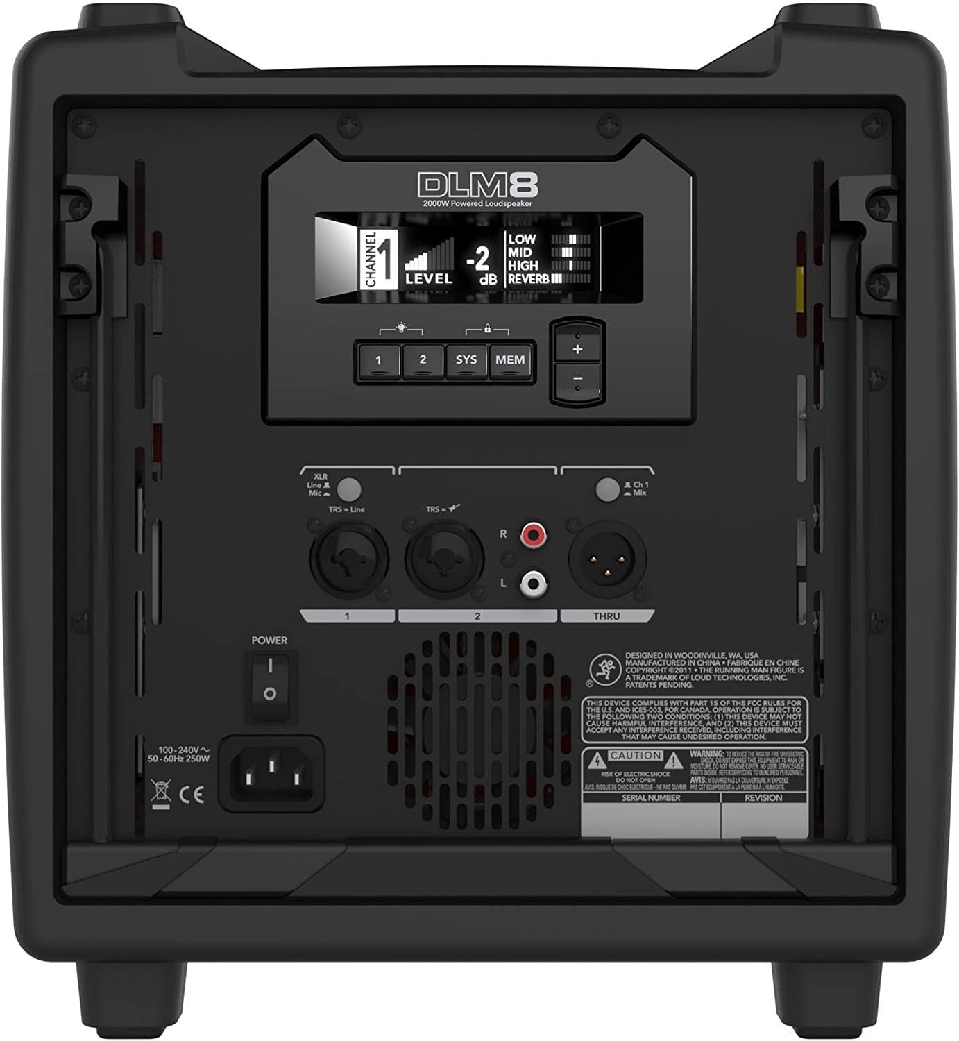 Mackie DLM8 8 Powered PA Speaker¬†- 2000W