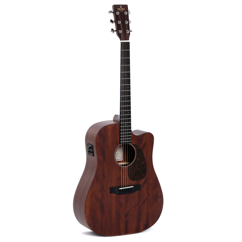 Sigma DMC-15E Dreadnought Acoustic Electric Guitar Mahogany
