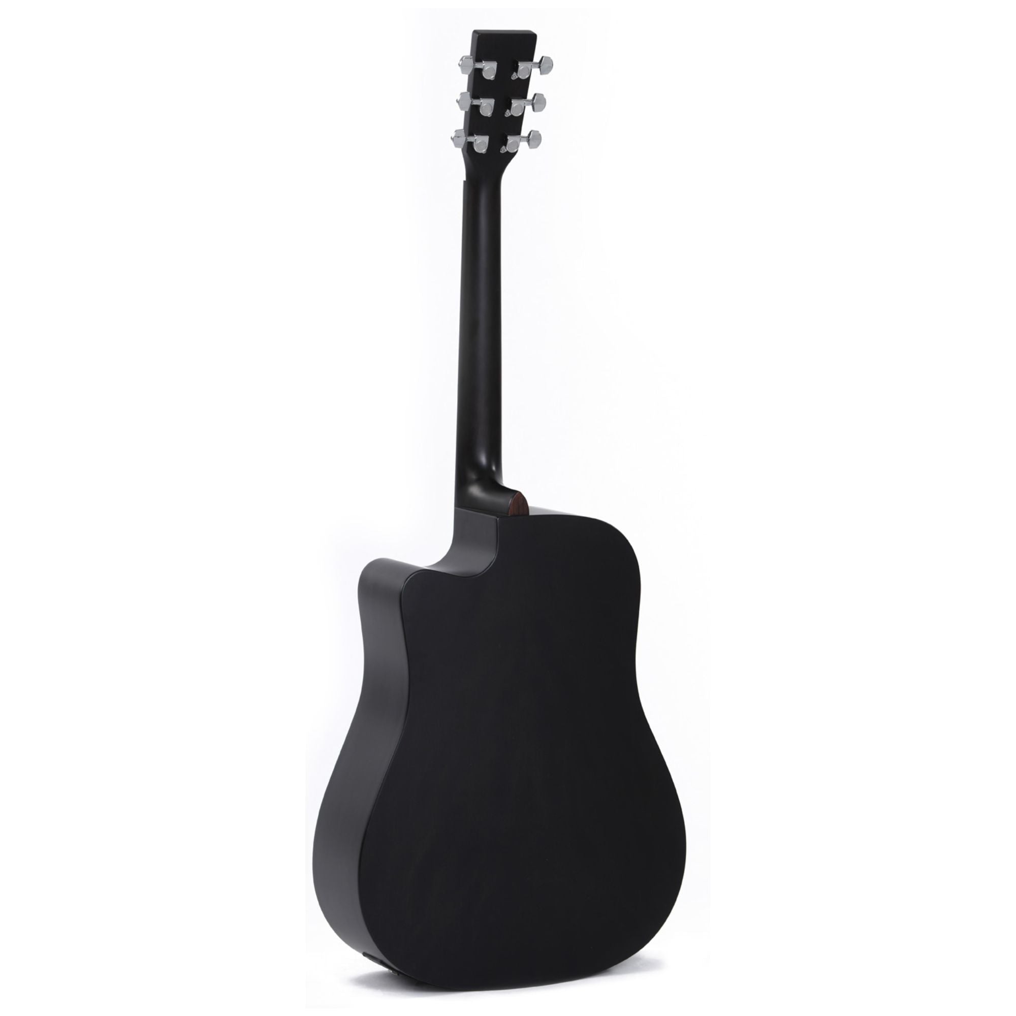 Sigma DMCE-BKB Dreadnought Acoustic Electric Guitar Black