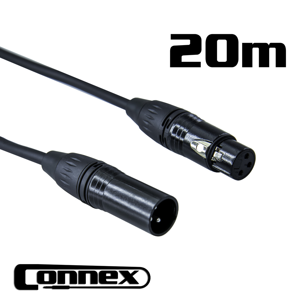 AVE DMX3P-20 DMX Lighting Cable 20m