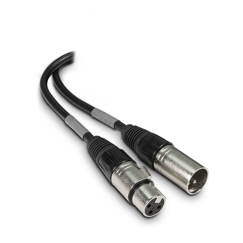 Chauvet DMX-3P25FT 3 Pin to 3 Pin DMX cable, 7.5m long, designed for reliable lighting accessory connections.