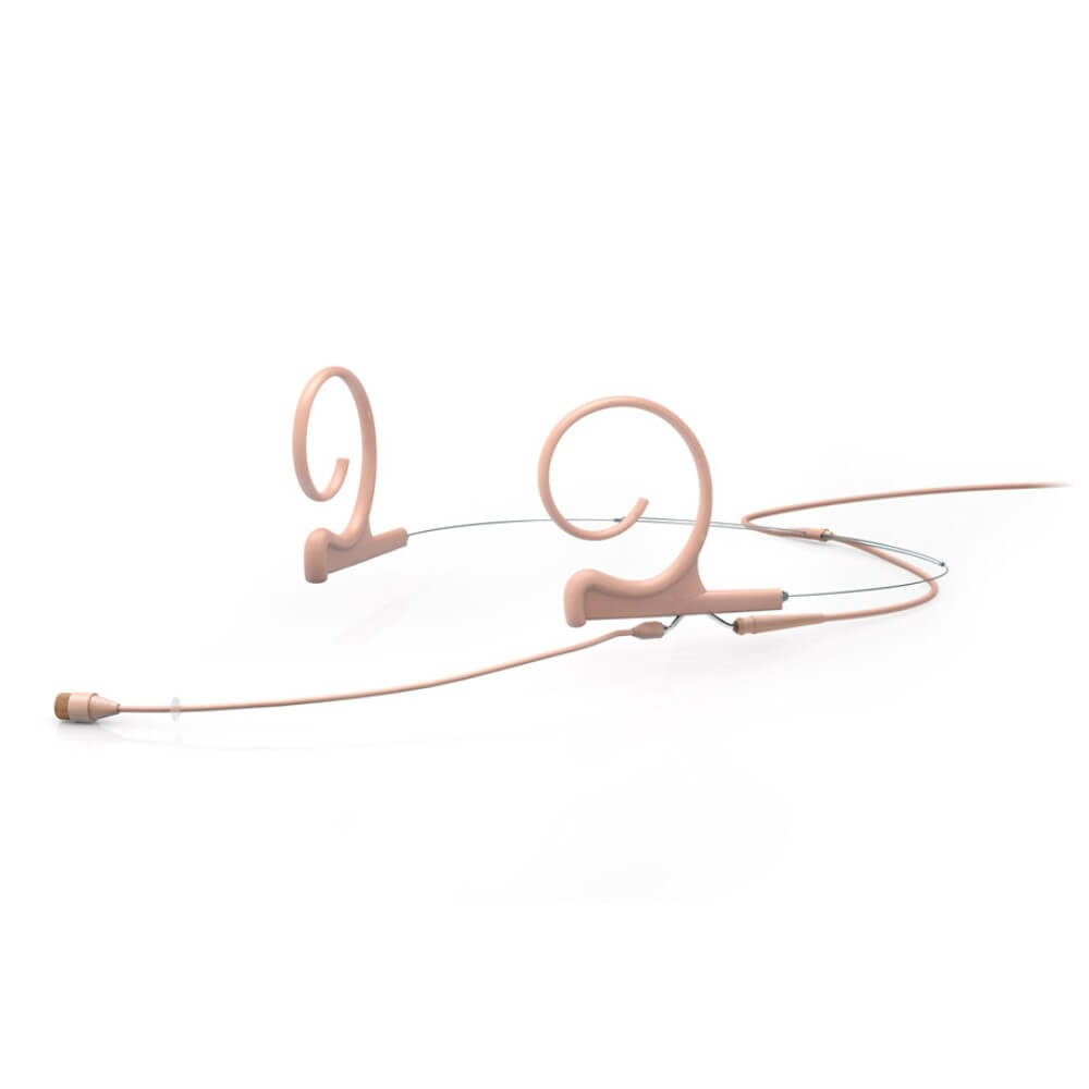 DPA 4266 CORE Omni Flex Headset Microphone with 90mm Boom and MicroDot - Beige