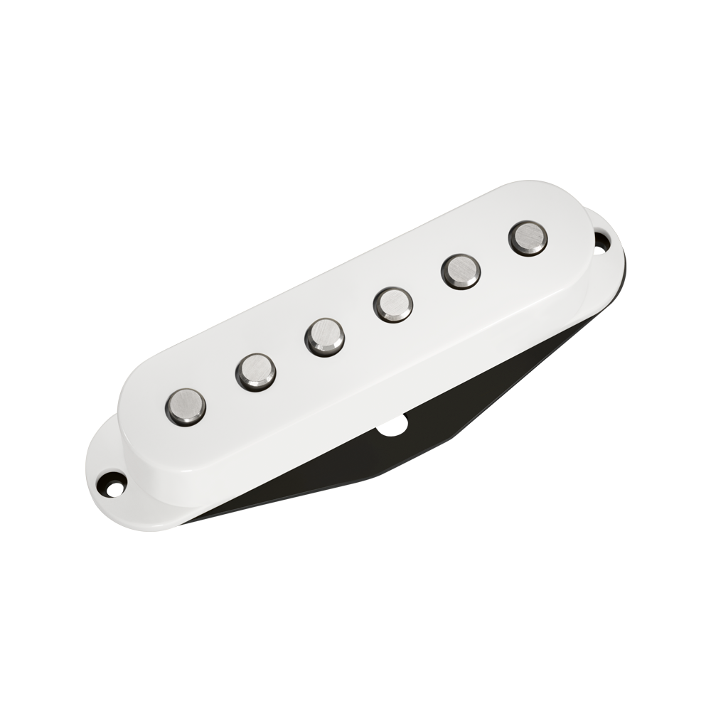 Dimarzio Stacked Hum Cancelling Stratocaster Injector Bridge Pickup - White