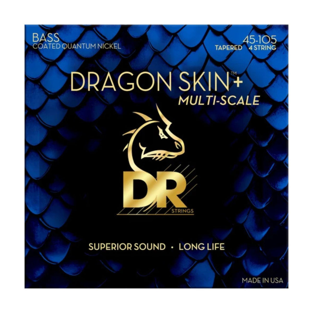DR Dragon Skin+ Quantum Nickle Bass String Set (45 - 105)