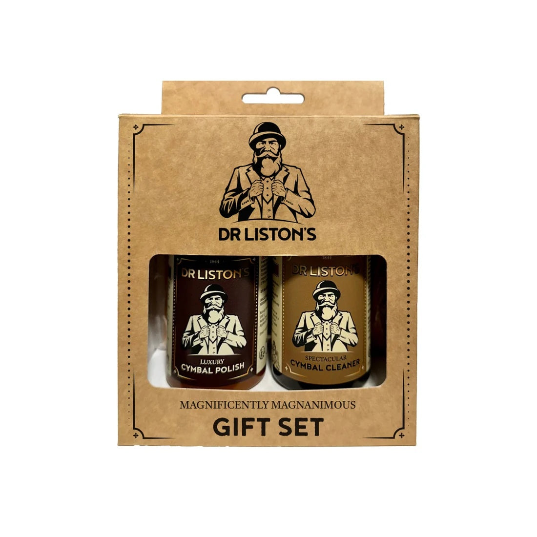 Dr Liston's Gift Set / Cymbal Cleaner, Cymbal Polish & Cloth