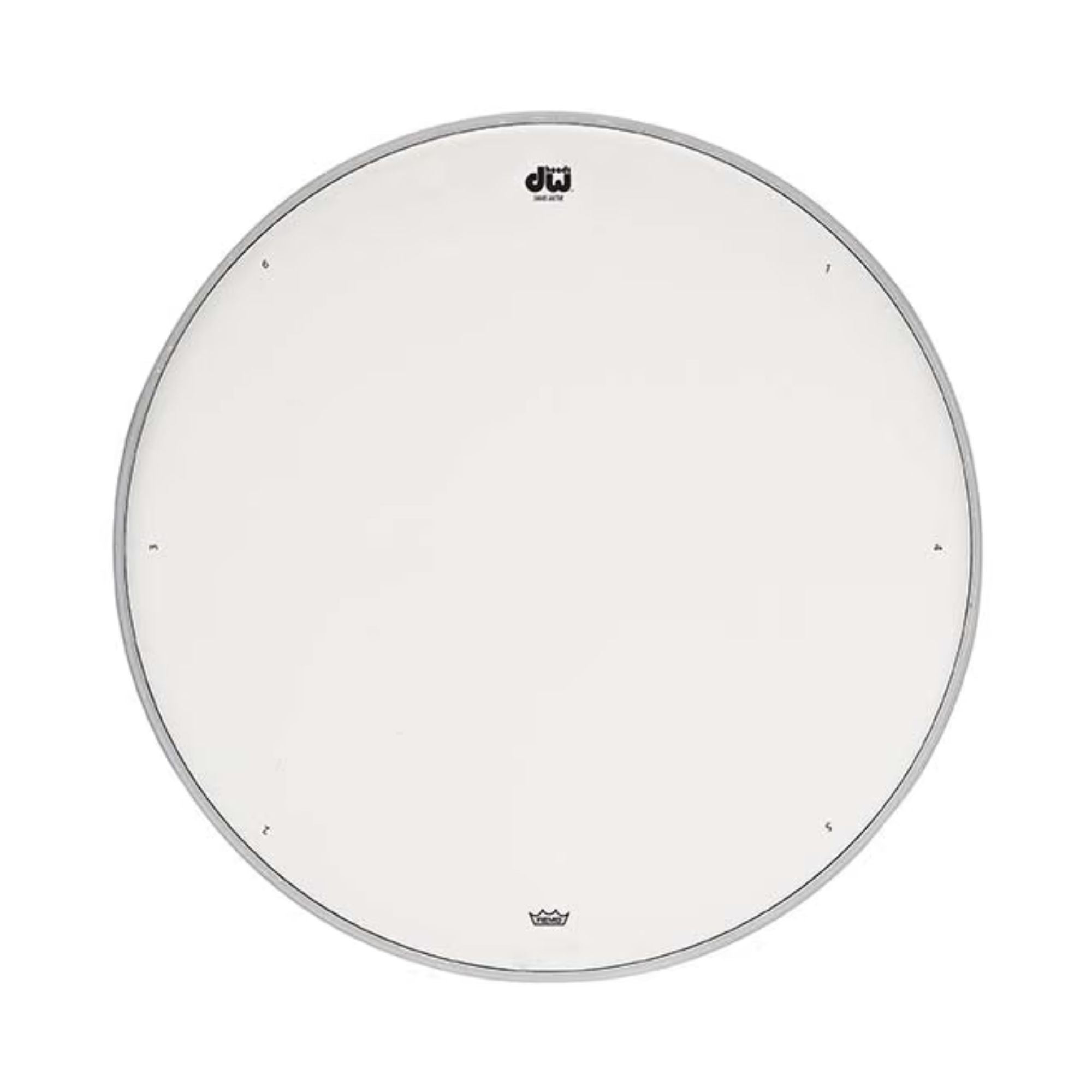 DW 14 A-Single Ply Coated Snare Drum Head with Tuning Sequence