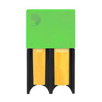 Green D'Addario Rico Planet Waves Reed Guard for brass and woodwind instruments, designed to protect reeds and prevent damage.
