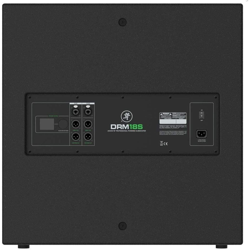 Mackie DRM18S 18 Professional Powered Subwoofer¬†- 2000W
