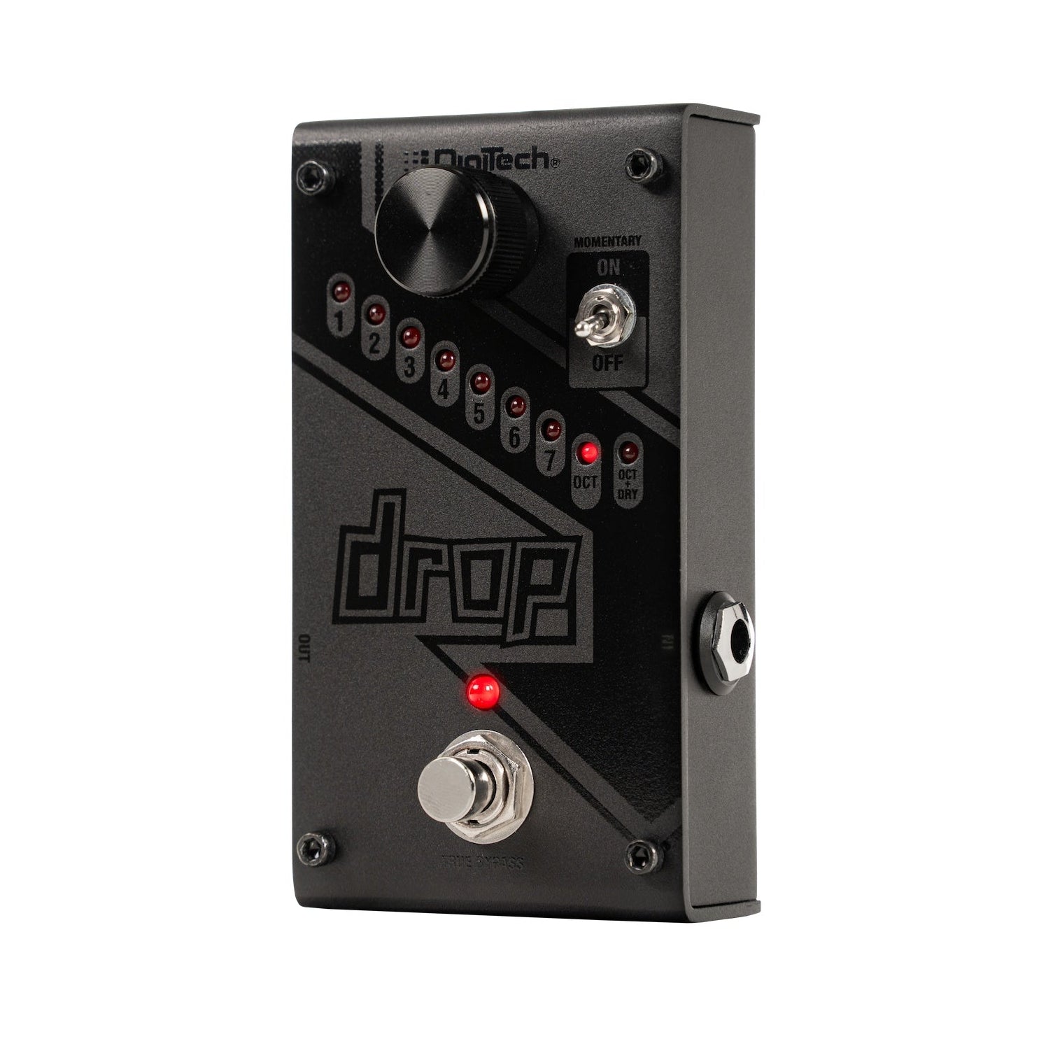 DigiTech Drop Polyphonic Drop Tune Pitch-Shift Effects Pedal - Black