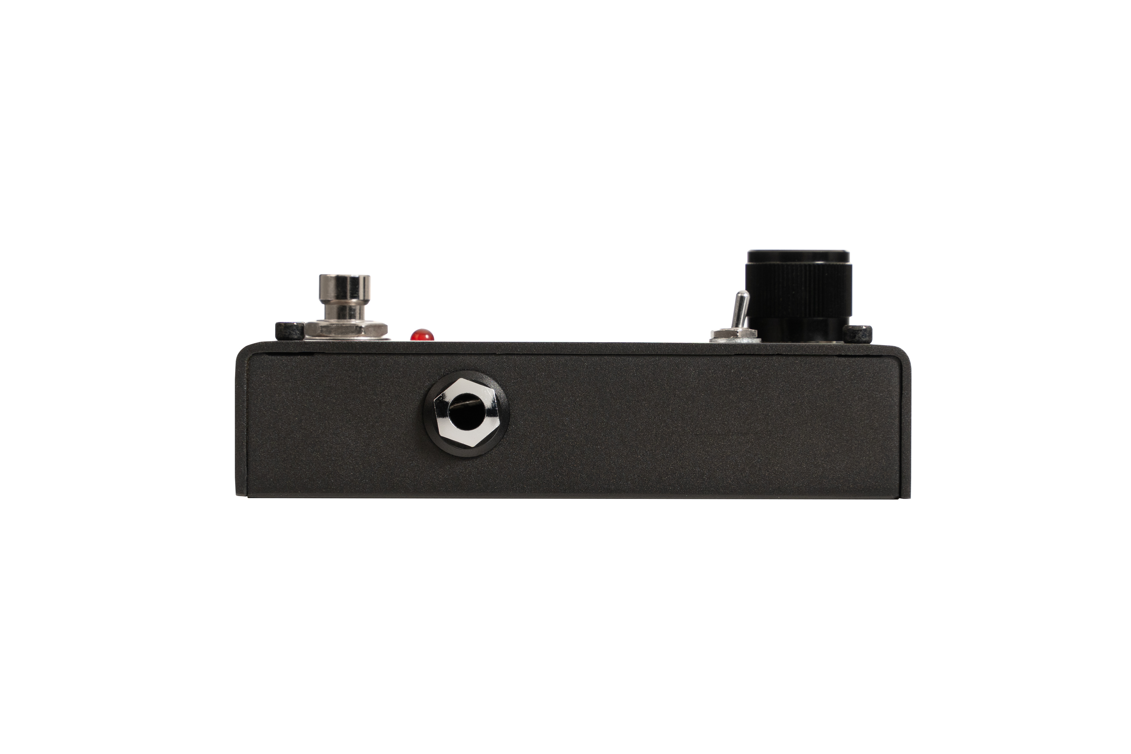 Black DigiTech Drop polyphonic pitch-shift effects pedal with multiple controls and input/output jacks on a pedalboard.