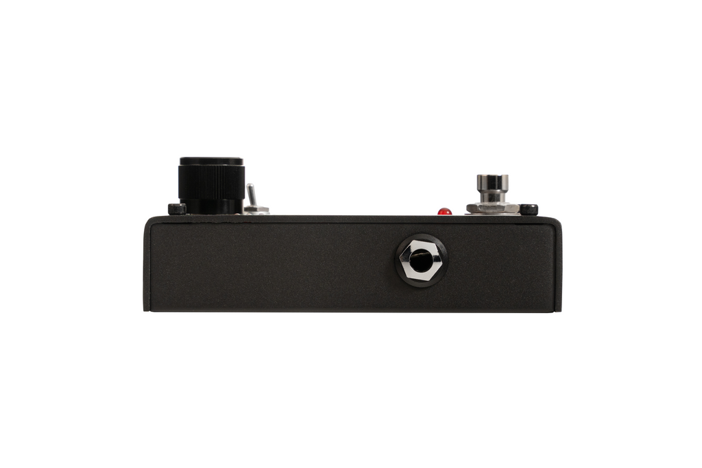 Black DigiTech Drop polyphonic drop tune pitch-shift effects pedal with multiple control knobs and input/output jacks.