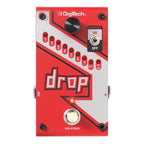 DigiTech Drop polyphonic pitch-shift effects pedal for guitar, showing the pedal with control knobs and input/output jacks.