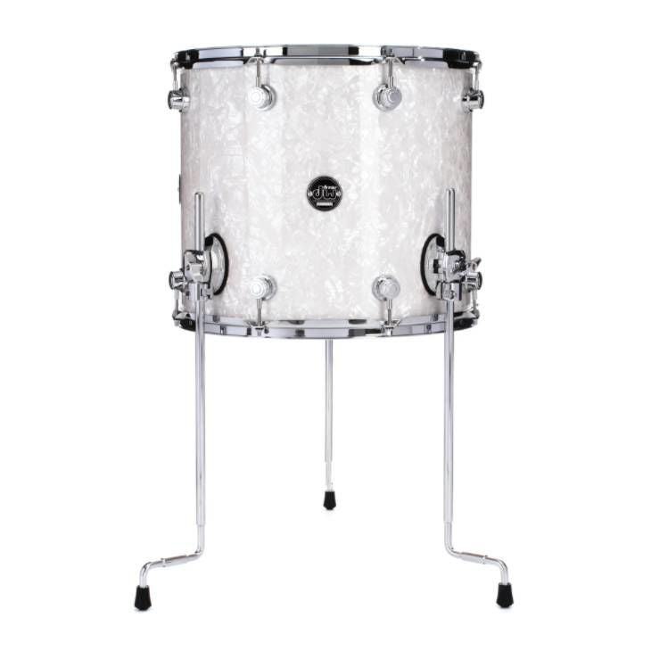 DW Performance FinishPly 14x16 Inch Floor Tom - White Marine