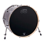 DW Performance Series 22x18 Bass Drum in Pewter Sparkle Finish Ply