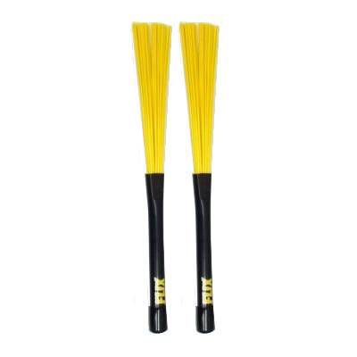 Flix Extra Light Drum Brushes  in Yellow