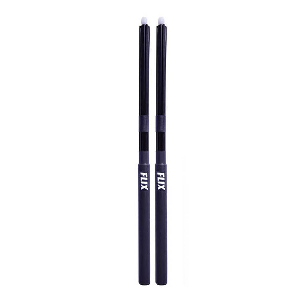 Flix Rock Fiber Drumstick Rod With Tip - Black