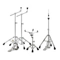 Sonor 1000 Series Double-Braced Drum Hardware Set with Silver Lacquer Coating