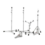 Sonor 2000 Series Single-Braced LT Drum Hardware Set with Silver Lacquer Coating