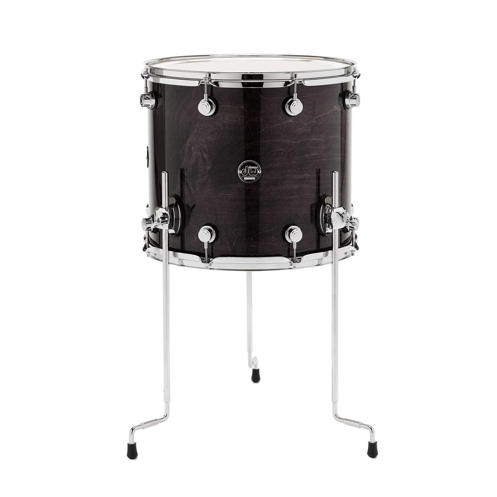 DW Performance Series 16x14 Floor Tom in Ebony Stain Lacquer