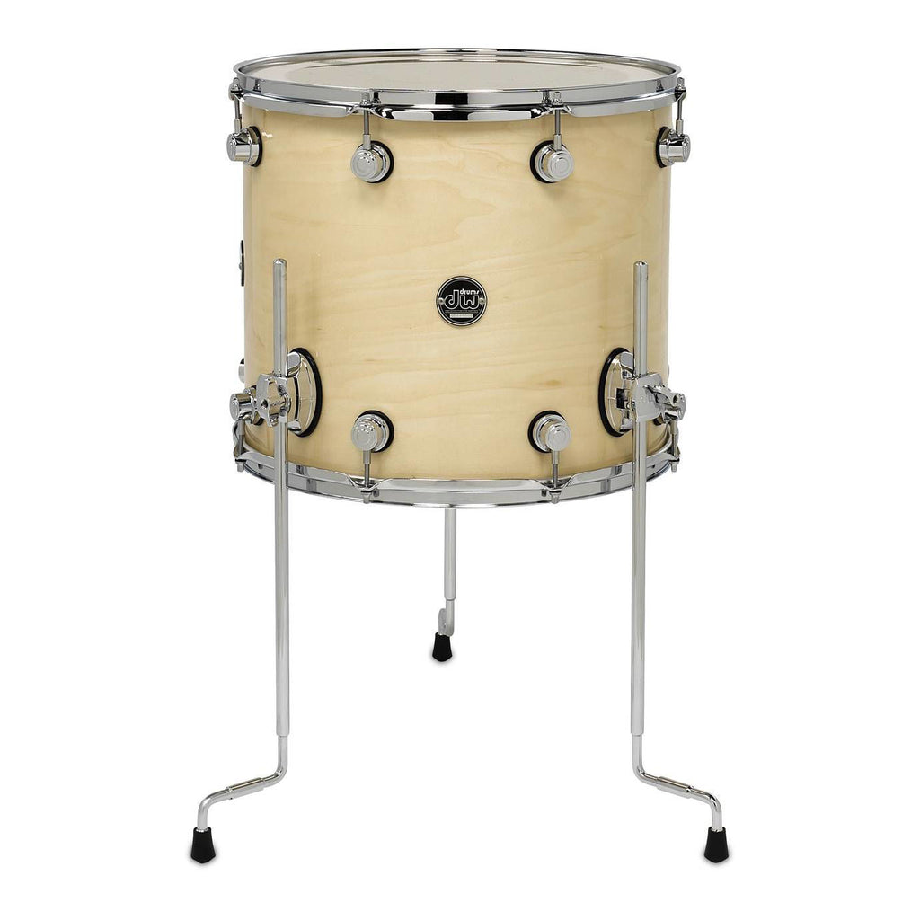 DW Performance Series 16x14 Floor Tom in Natural Lacquer