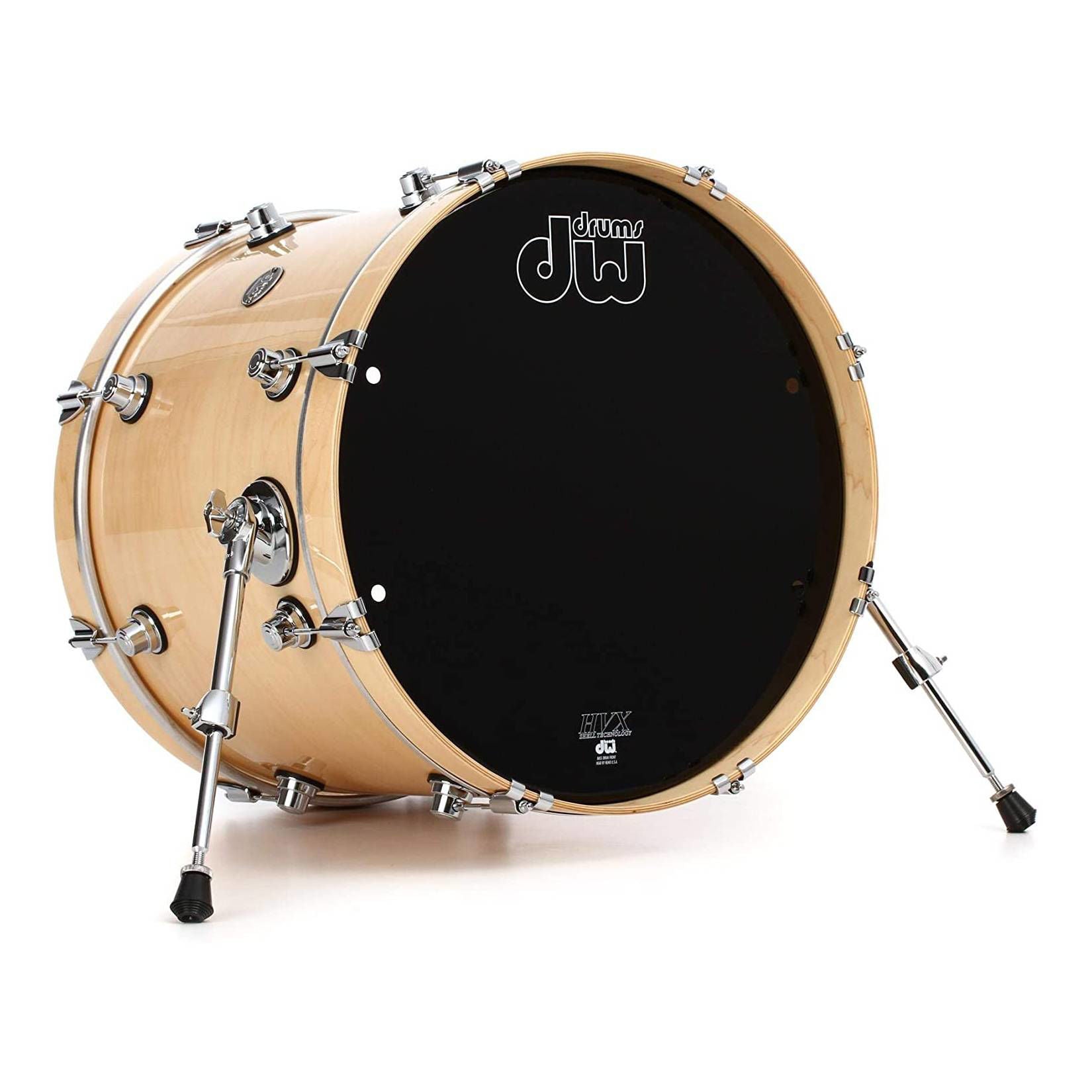 DW Performance Lacquer 16x20 Inch Bass Drum - Natural