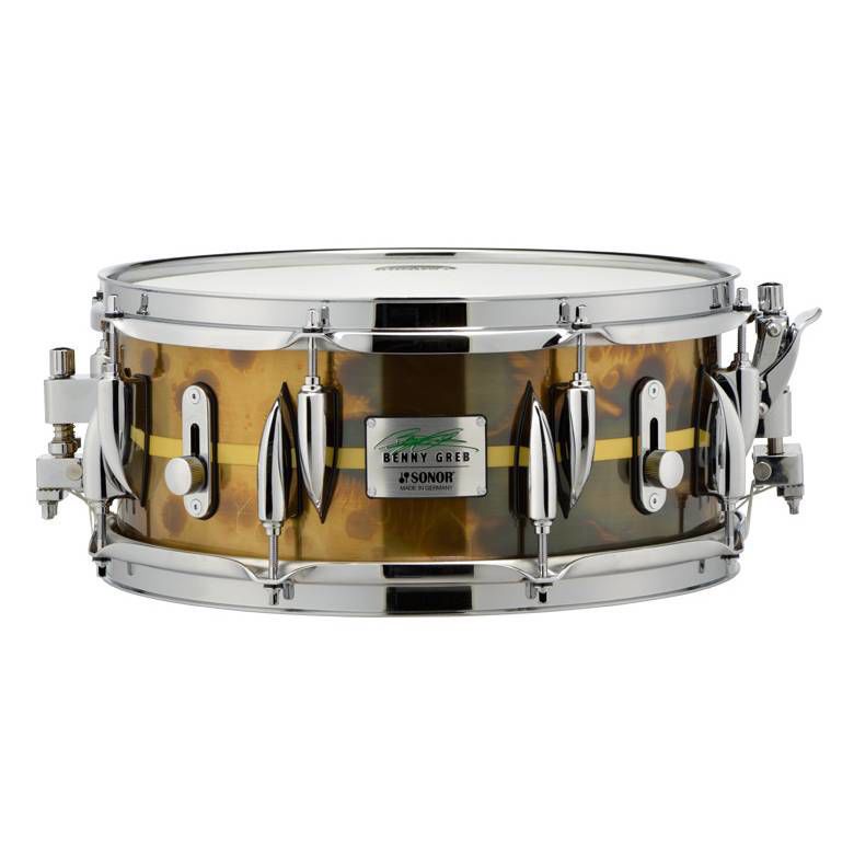 Sonor Benny Greb 13 x 5.75in Brass Signature Snare Drum
