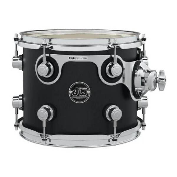 DW Performance Series 10x8 Rack Tom in Charcoal Metallic Hard Satin