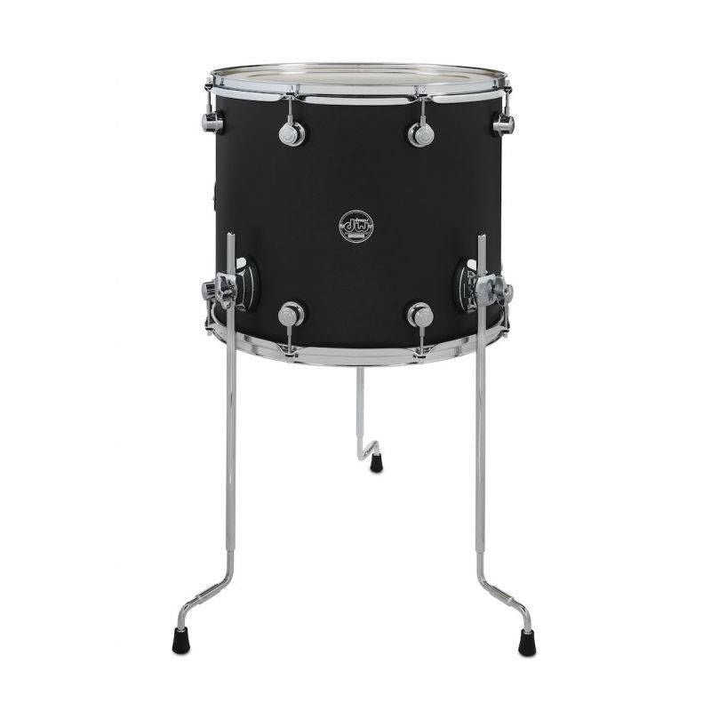 DW Performance Series 16x14 Floor Tom in Charcoal Metallic Hard Satin