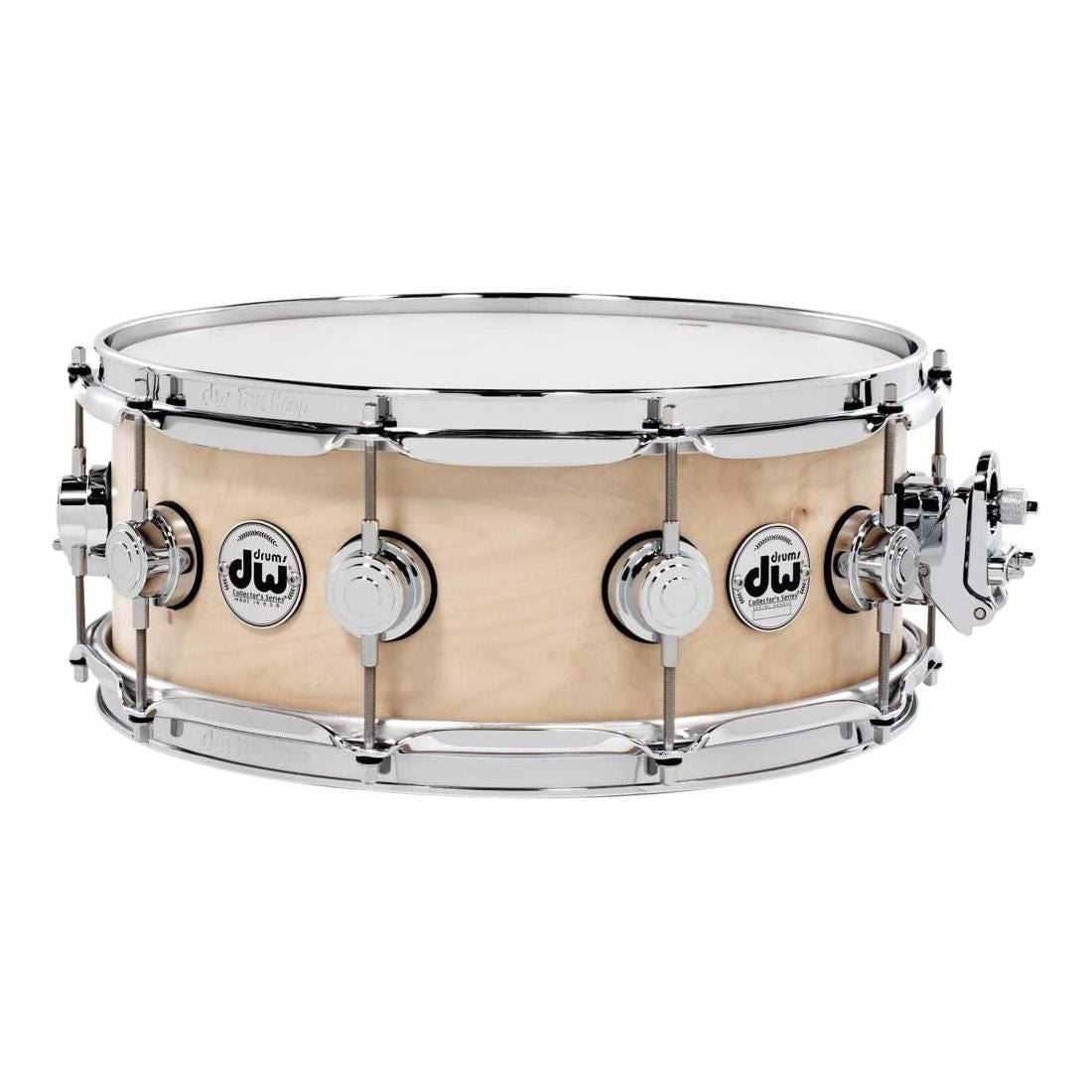 DW Collectors USA All-Maple Satin Oil 14x5.5 inch Snare Drum Chrome Hardware