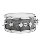 DW Collector 6514SN Concrete Snare Drum with Satin Chrome Hardware