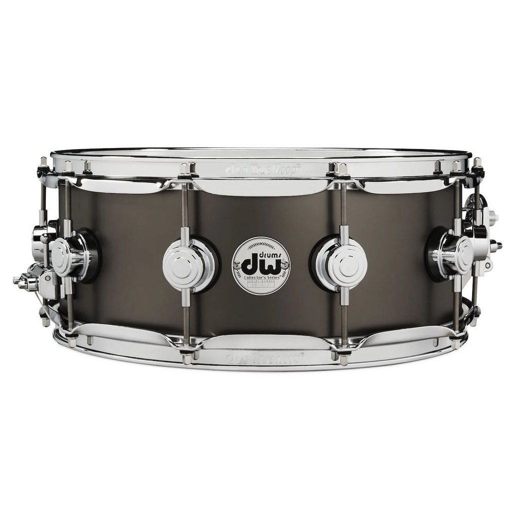 DW Collectors Series 14 x 5.5 inch Snare Drum in Satin Black Brass