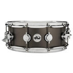 DW Collectors Series 14 x 5.5 inch Snare Drum in Satin Black Brass