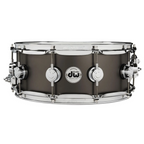 DW Collectors Series 14 x 5.5 inch Snare Drum in Satin Black Brass